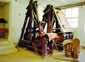 Chevalet de travail du cuir