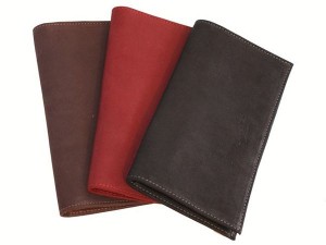 Un porte chéquier cuir