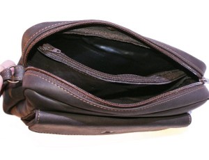 Sacoche homme en cuir