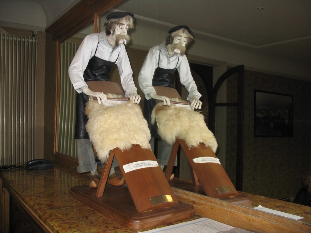 Cuir de mouton en finition