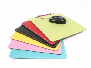 Tapis de souris en cuir
