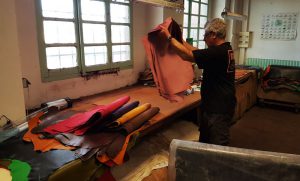 travail à l'atelier